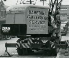 Hampton's premiere crane and rigging service.